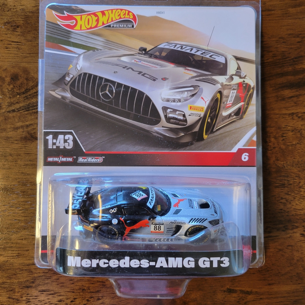Hot Wheels Mercedes-AMG GT3 Model Car